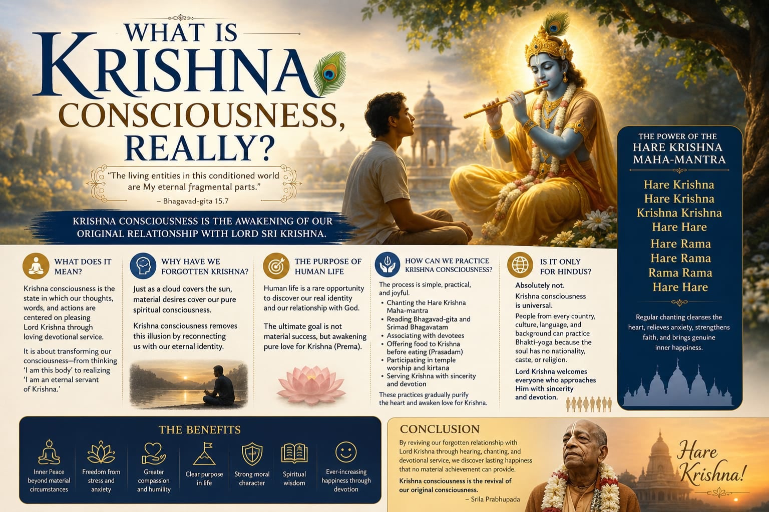 What Is Krishna Consciousness, Really?