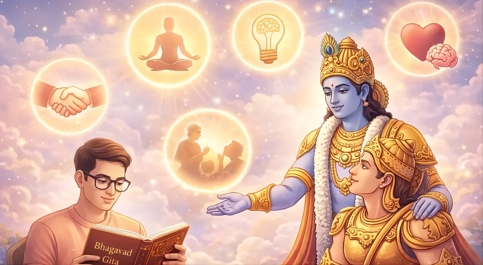 Reading the Bhagavad-gita for the First Time: A Gentle Roadmap
