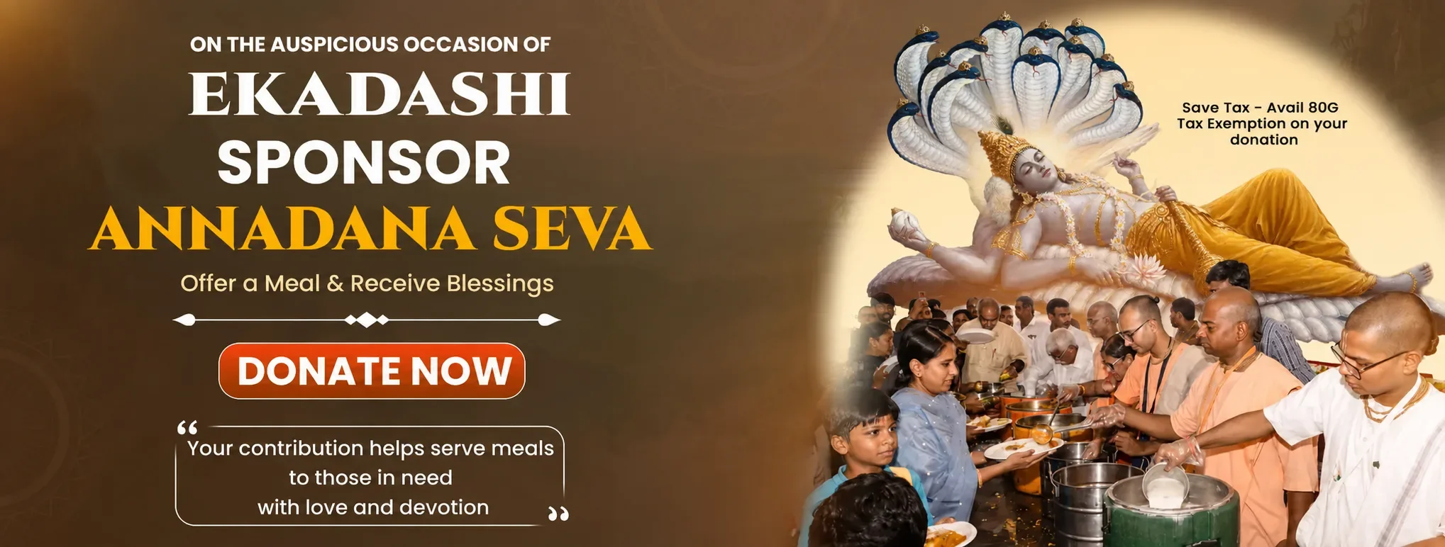Ekadashi Seva — Hare Krishna Vaikuntham Temple
